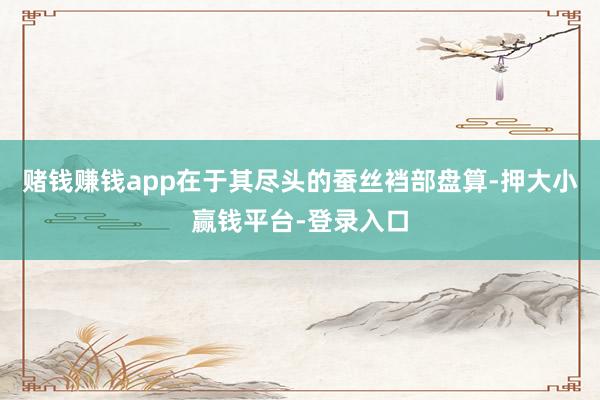 赌钱赚钱app在于其尽头的蚕丝裆部盘算-押大小赢钱平台-登录入口